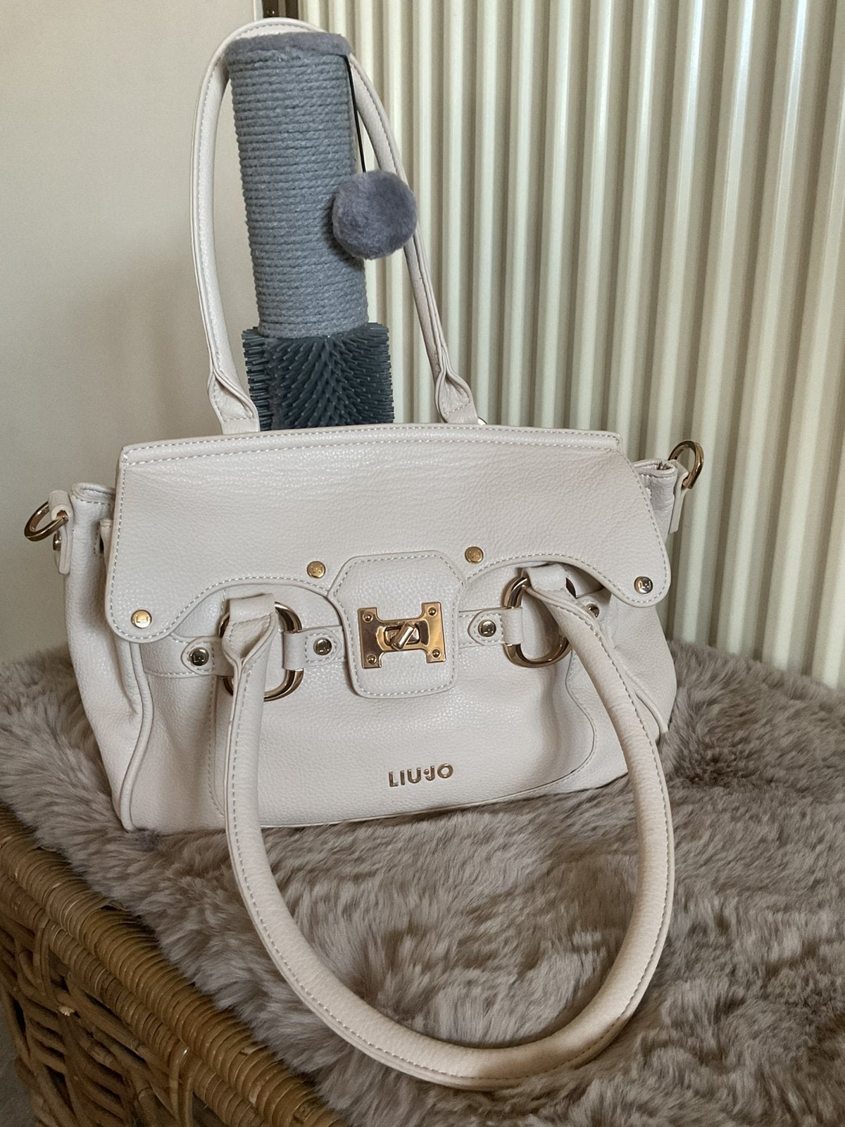 Liu.jo handtas crème kleur, Handtassen en Accessoires, Ophalen, Gebruikt, Handtas