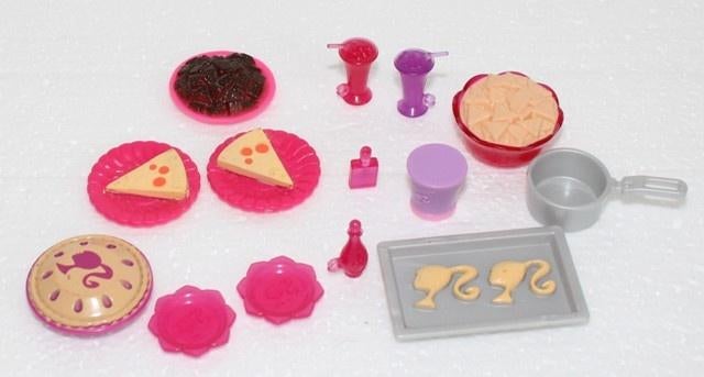 Barbie keuken accessoires, Ophalen of Verzenden, Zo goed als nieuw, Barbie