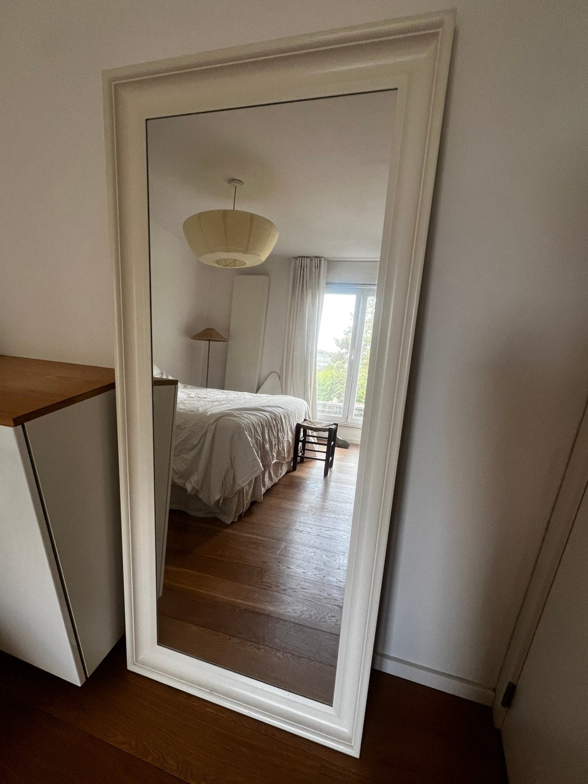 Ikea Hemnes passpiegel, Huis en Inrichting, Woonaccessoires | Spiegels, Ophalen, Gebruikt