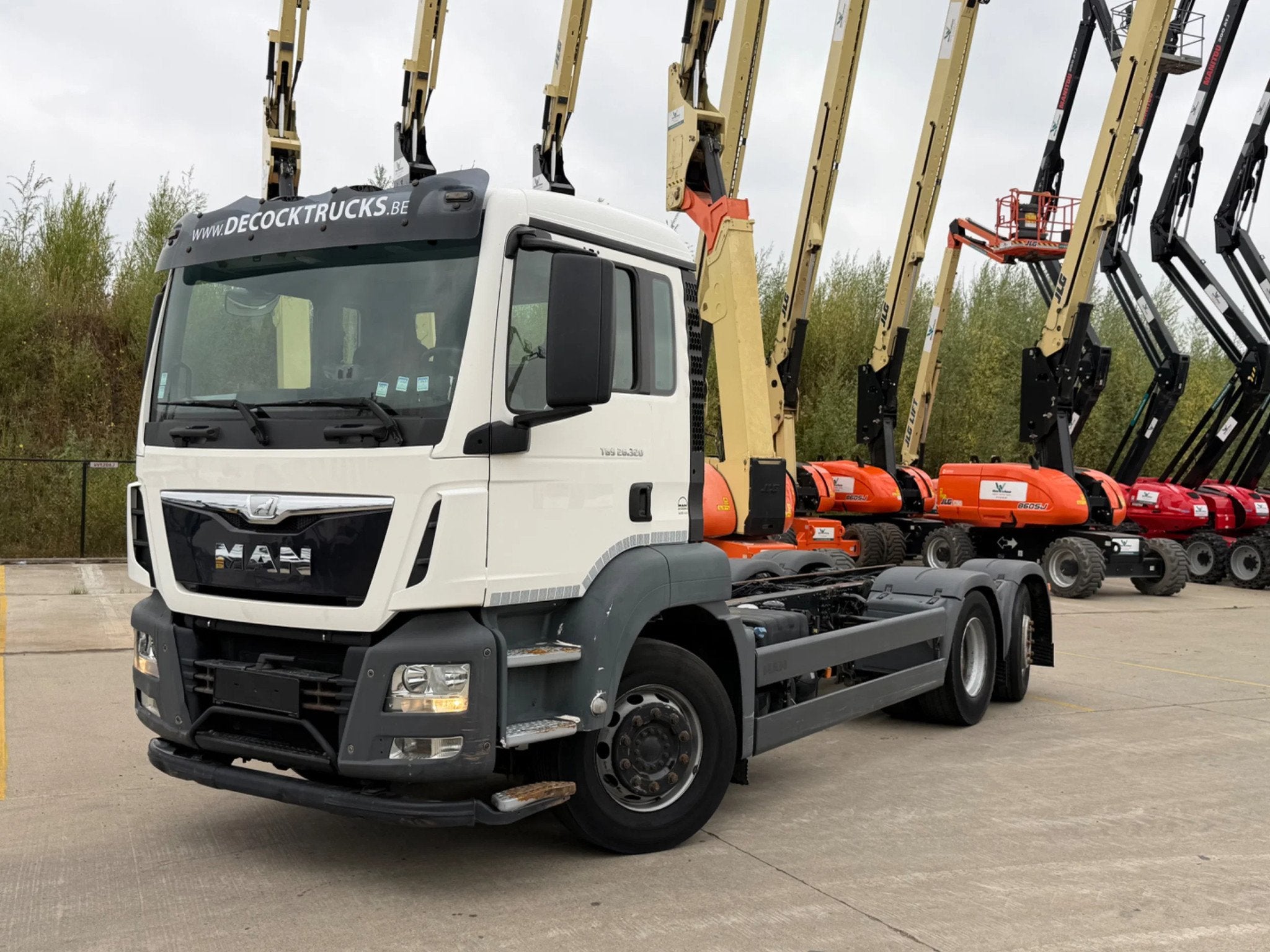 MAN TGS 26.320 WB 5.55M EURO6(2) (bj 2014), Auto's, Euro 6, Bedrijf, Te koop, BTW verrekenbaar