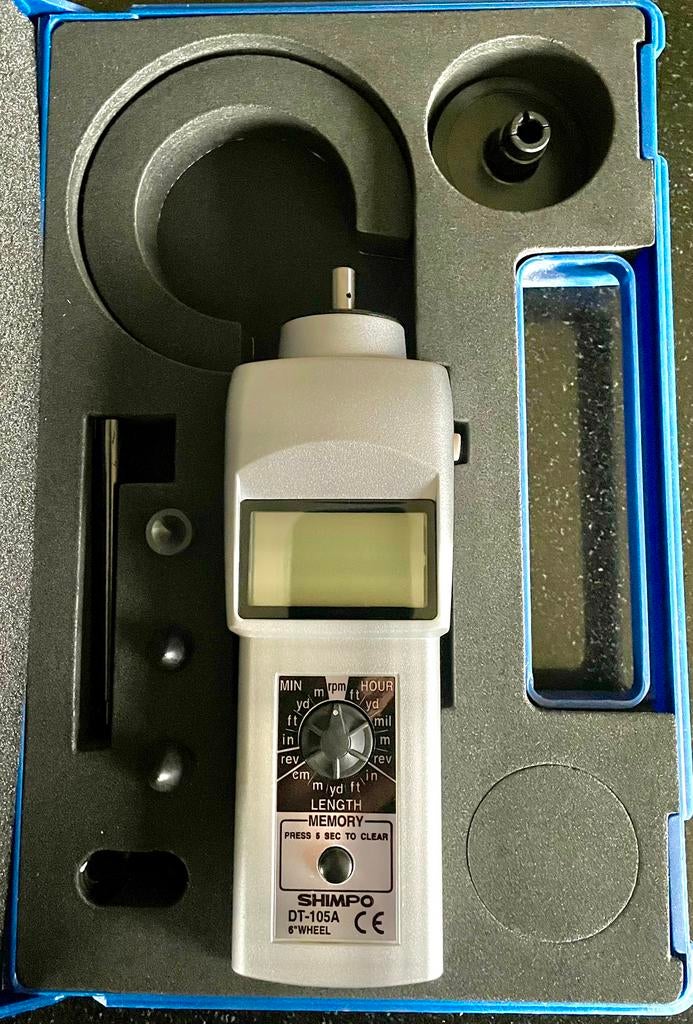 Digitale tachometer, Ophalen, Zo goed als nieuw