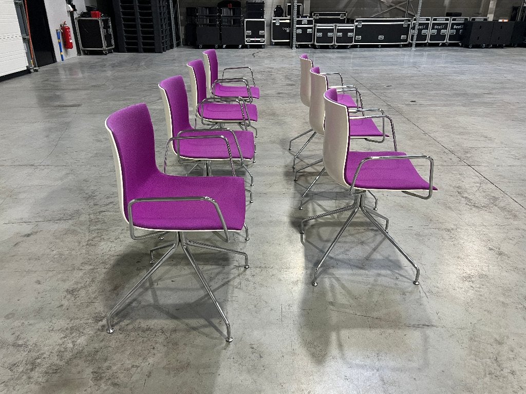 7x Arper Catifa 46 Lievore Altherr Molina design stoelen, Ophalen, Gebruikt, Overige kleuren, Kunststof