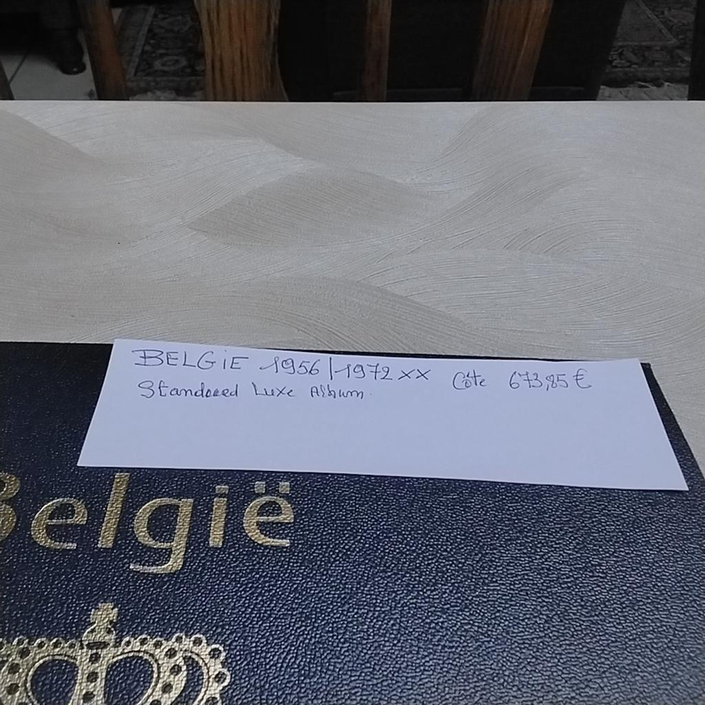 BELGIE 1956/72 DAVO STANDAARD LUXE  met cote 673,85 €, Postzegels en Munten, Postzegels | Volle albums en Verzamelingen, Ophalen of Verzenden