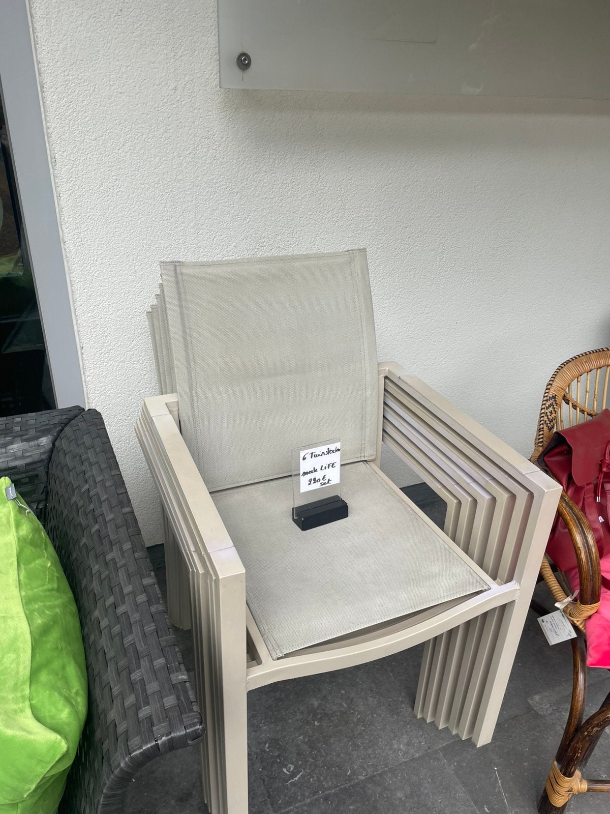 Tuinstoelen LIFE, Ophalen, Gebruikt