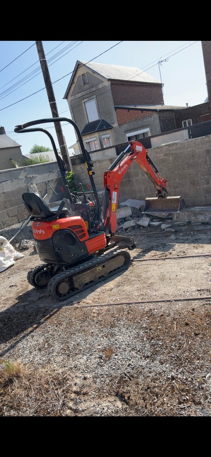 Location Mini Pelle Kubota U10-3 1150kg, Ophalen, Graafmachine