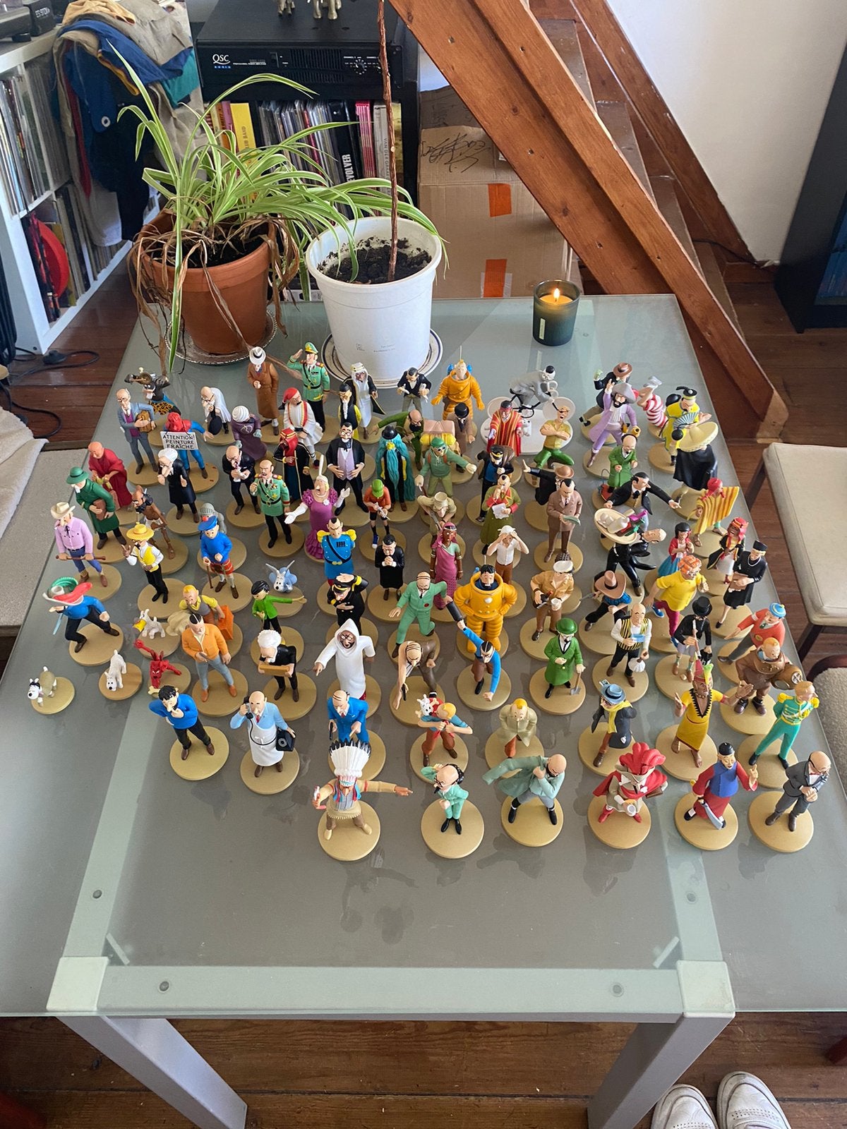 92 Figurines Tintin collection Hachette (2010-2015), Enlèvement