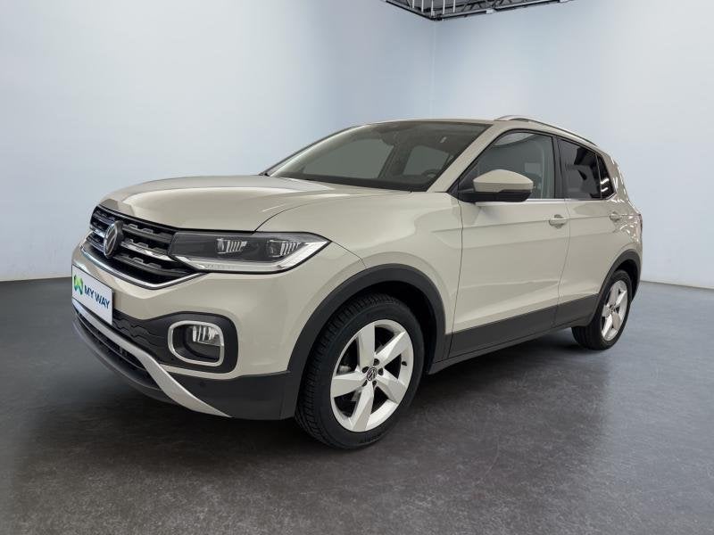 Volkswagen T-Cross Style*Carplay*Caméra*Carplay*Capteurs Av, T-Cross, Euro 6, Beige, Bedrijf