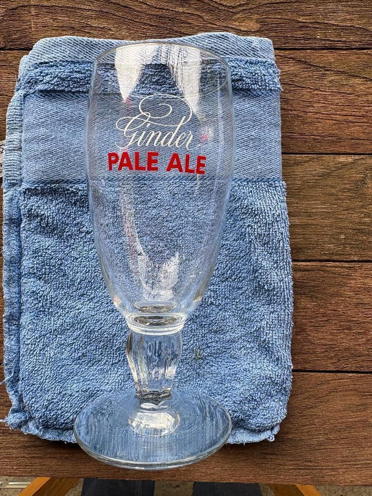 Ginder Pale Ale, Verzamelen, Biermerken, Verzenden, Gebruikt, Glas of Glazen, Overige merken