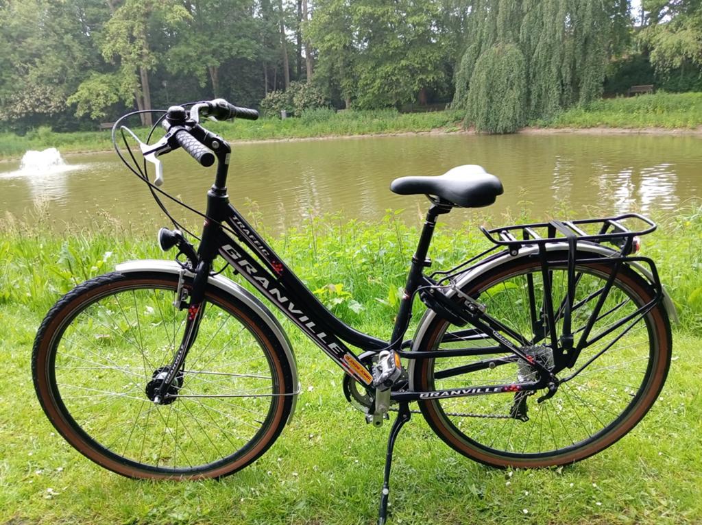 In perfecte staat damesfiets 28inch/7V/Nieuwe onderdelen..., Vélos & Vélomoteurs, Moins de 47 cm, Enlèvement, Comme neuf, Vitesses