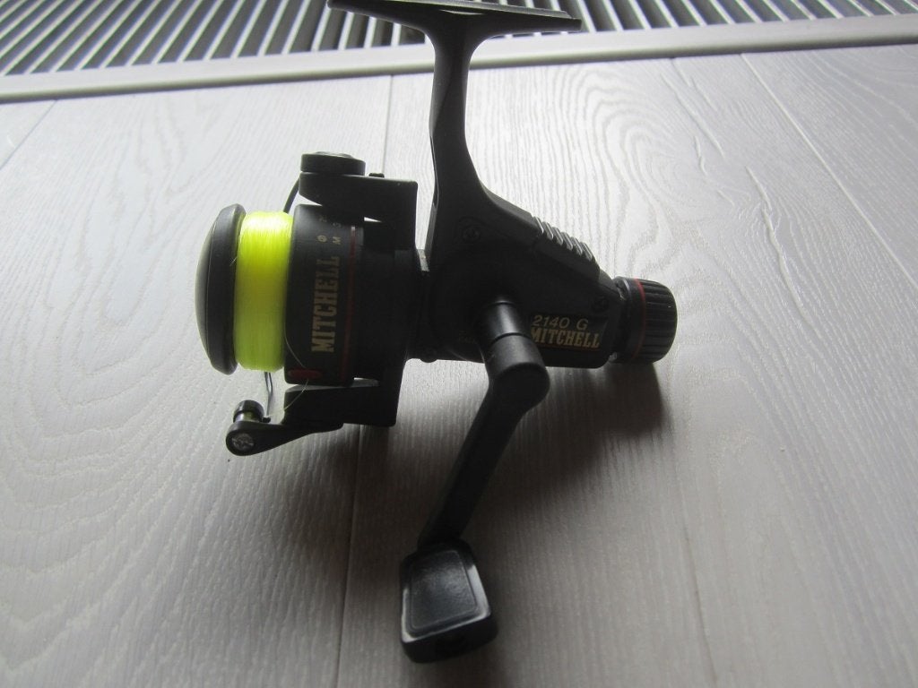 Moulinet automatique Mitchell 2140G, Enlèvement ou Envoi, Comme neuf, Moulinet