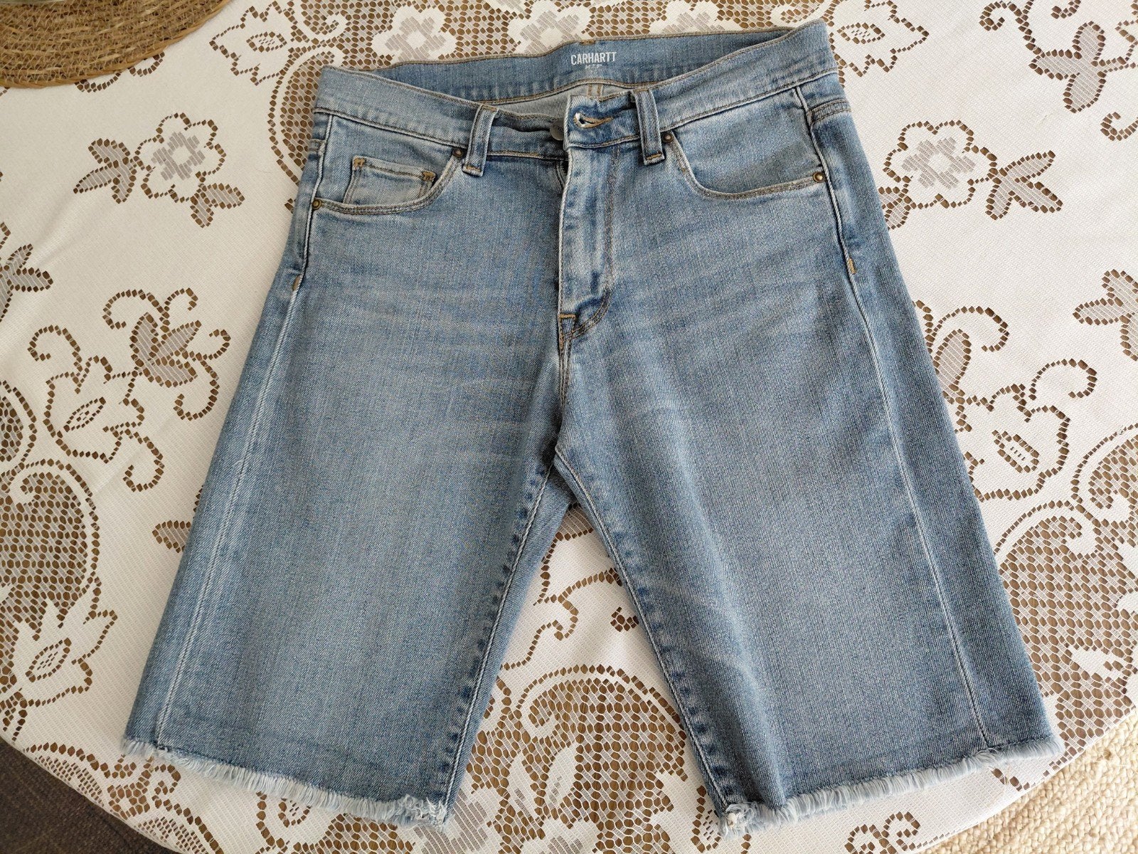 Korte broek Carhartt jeans maat 28, Enlèvement ou Envoi