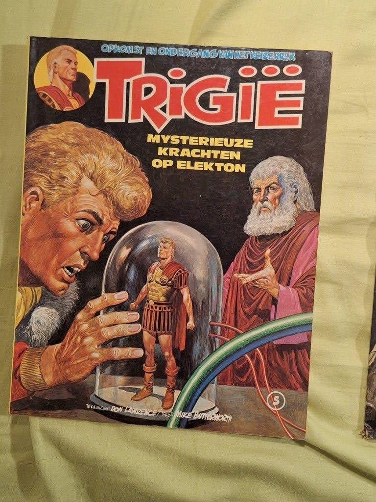 Trigië: mysterieuze krachten op Elektron, Livres, BD, Une BD, Enlèvement ou Envoi, Comme neuf