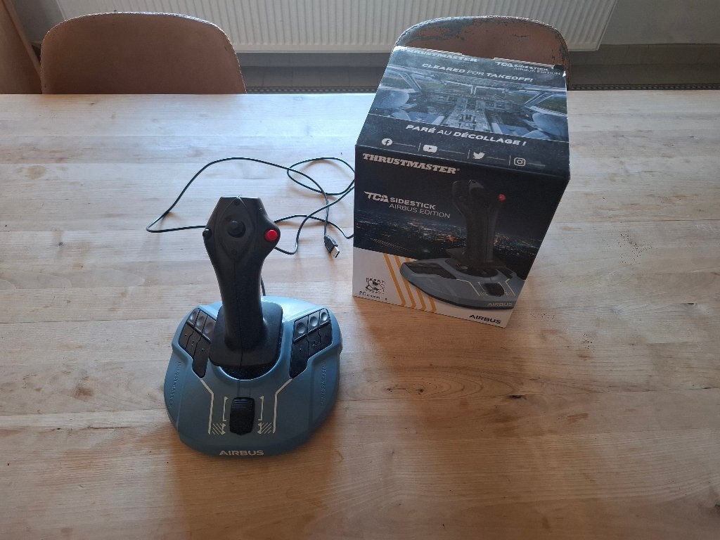 Thrustmaster TCA Sidestick Airbus Edition, Computers en Software, Ophalen, Gebruikt, TCA & Thrustmaster