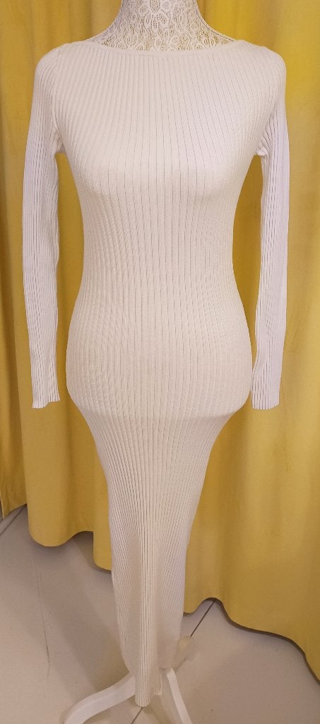 H&M stretch jersey maxi dress . Size XS, Kleding | Dames, H&M, Wit, Ophalen of Verzenden, Zo goed als nieuw
