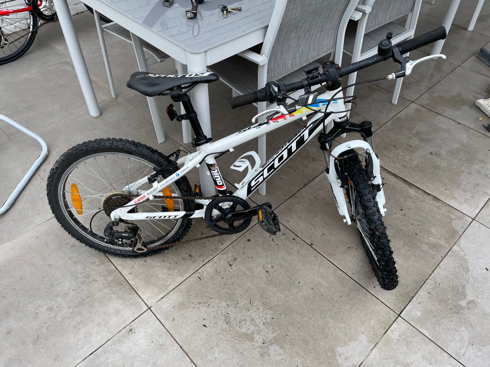Scott mountainbike inclusief bijpassende helm en kledij, Ophalen, Gebruikt