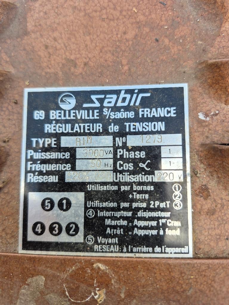 SABIR HIFI  stroomregulater, Ophalen, Gebruikt