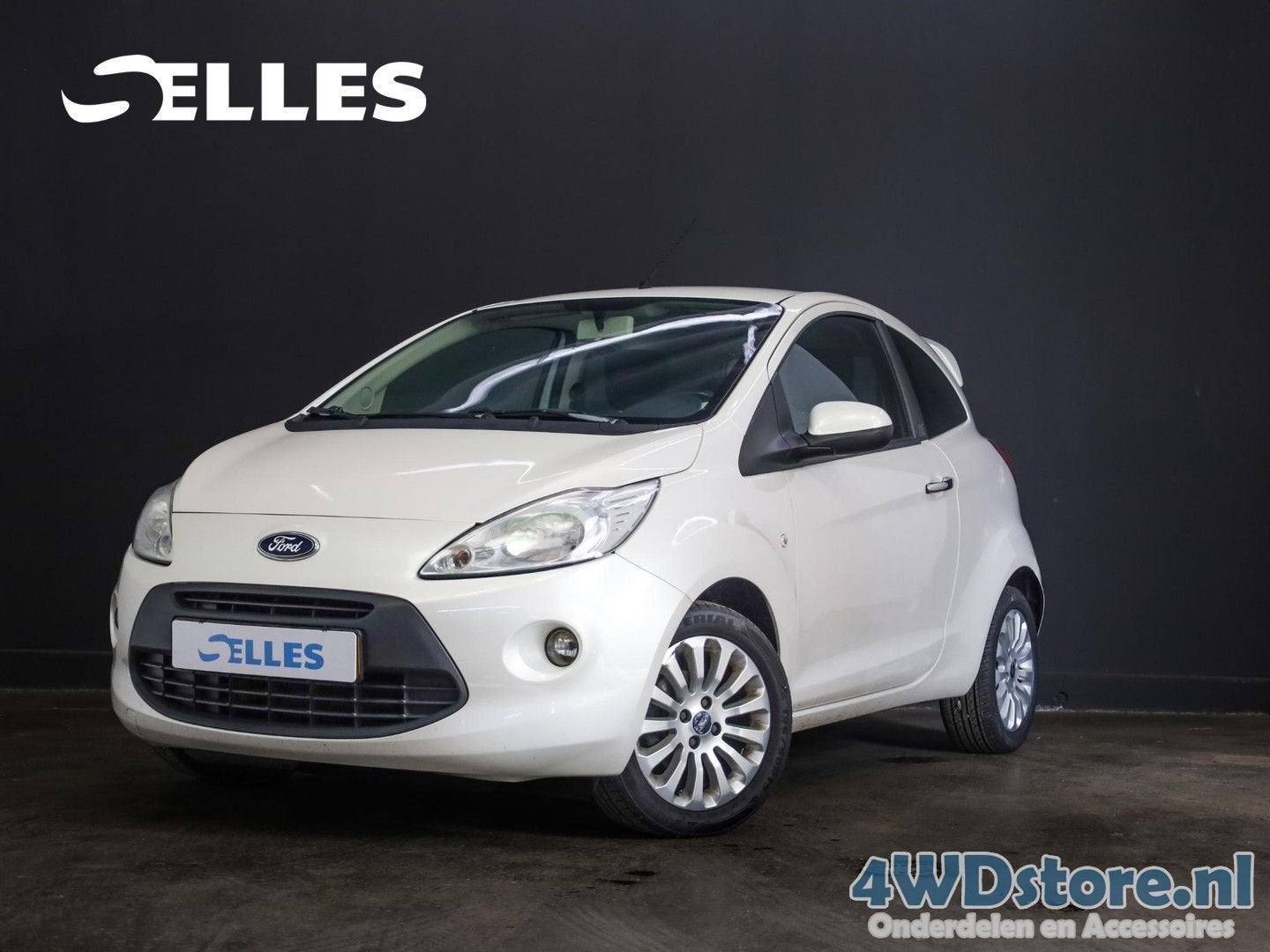 Ford Ka/Ka+ 1.2 Titanium X | Nieuwe APK | Nieuwe Distributie, Auto's, Ford, Ka, Wit, 115 g/km, Handgeschakeld