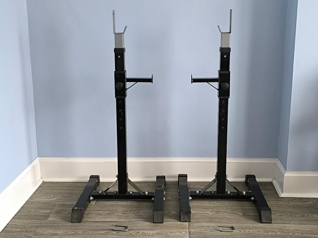 Squatrek/ bench press., Sport en Fitness, Ophalen, Gebruikt, Benen