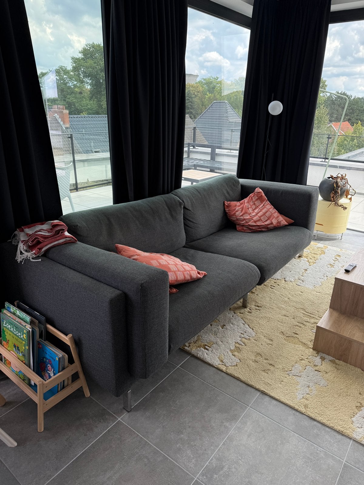 Zetel 3-zits - IKEA Nockeby, Enlèvement, Utilisé, Bois, Modern