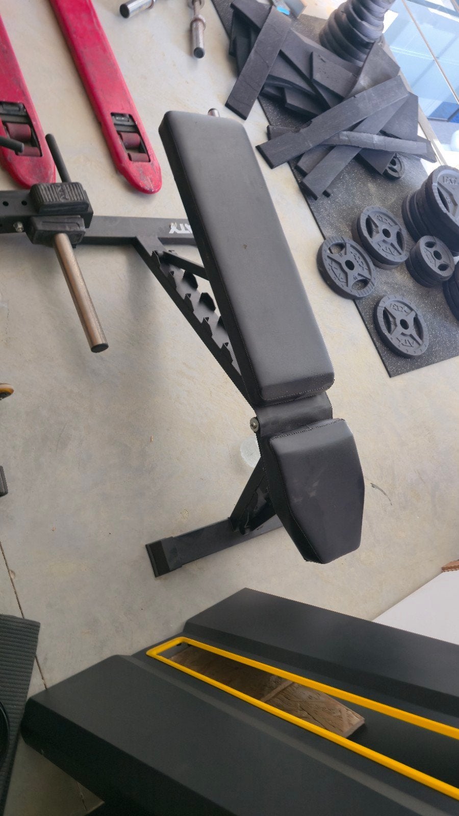 adjustable bench atx, Sports & Fitness, Enlèvement, Comme neuf, Banc d'exercice