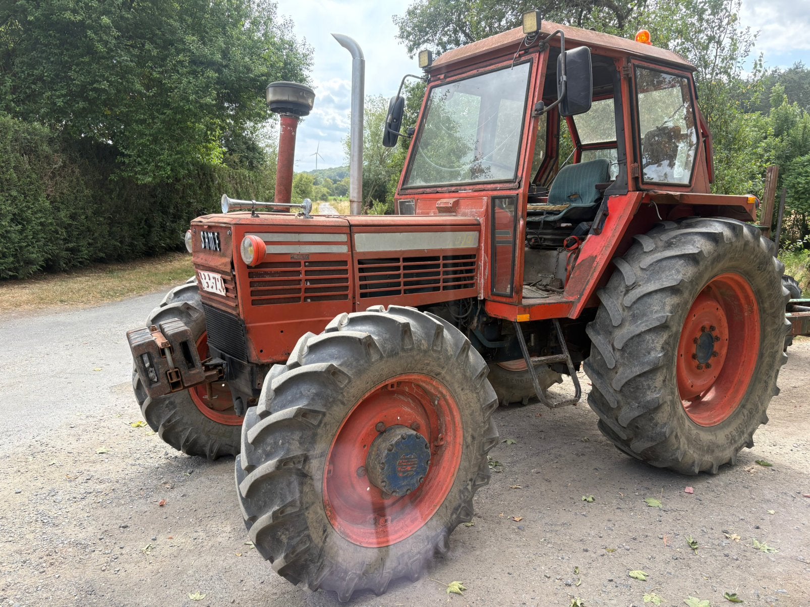 Tracteur same tiger 100, Enlèvement, Utilisé, 80 à 120 ch, Same