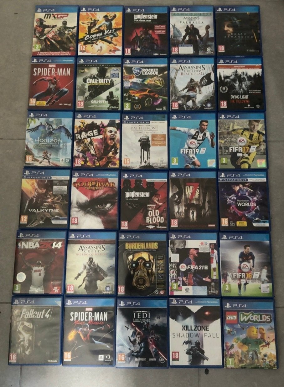 Ps4 games, Enlèvement, Comme neuf