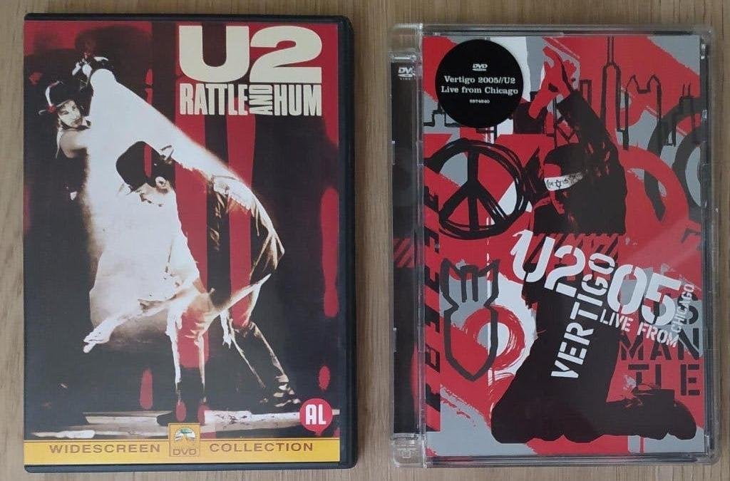 DVD's U2, Ophalen of Verzenden
