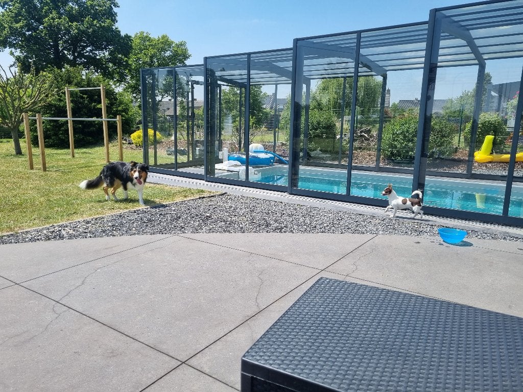 Abri de piscine, Jardin & Terrasse, Accessoires de piscine, Comme neuf, Couverture de piscine, Enlèvement ou Envoi