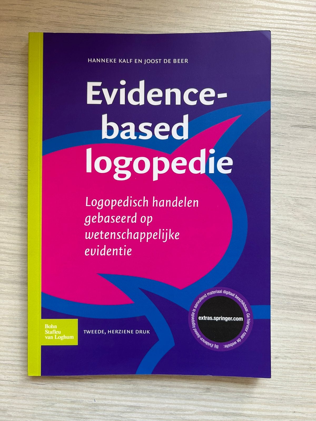 Joost de Beer - Evidence-based logopedie, Ophalen, Nieuw, Joost de Beer; Hanneke Kalf
