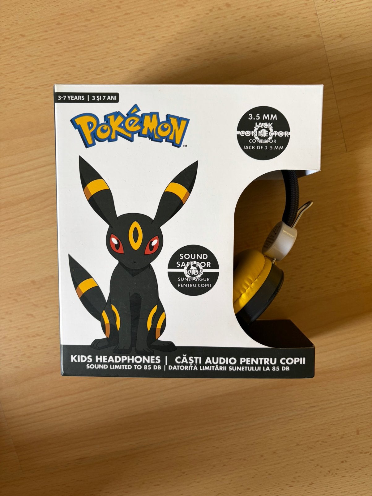 Pokémon headset for kids, Ophalen of Verzenden, Nieuw, Bedraad, Over-ear