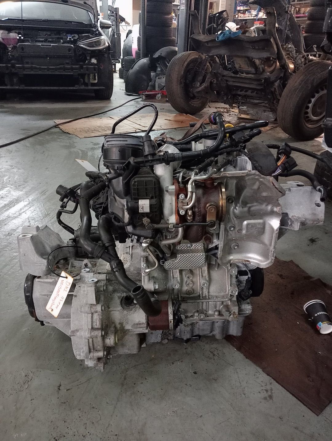 Volkswagen Polo DKL Motorblok compleet, Gebruikt, -, Volkswagen, -
