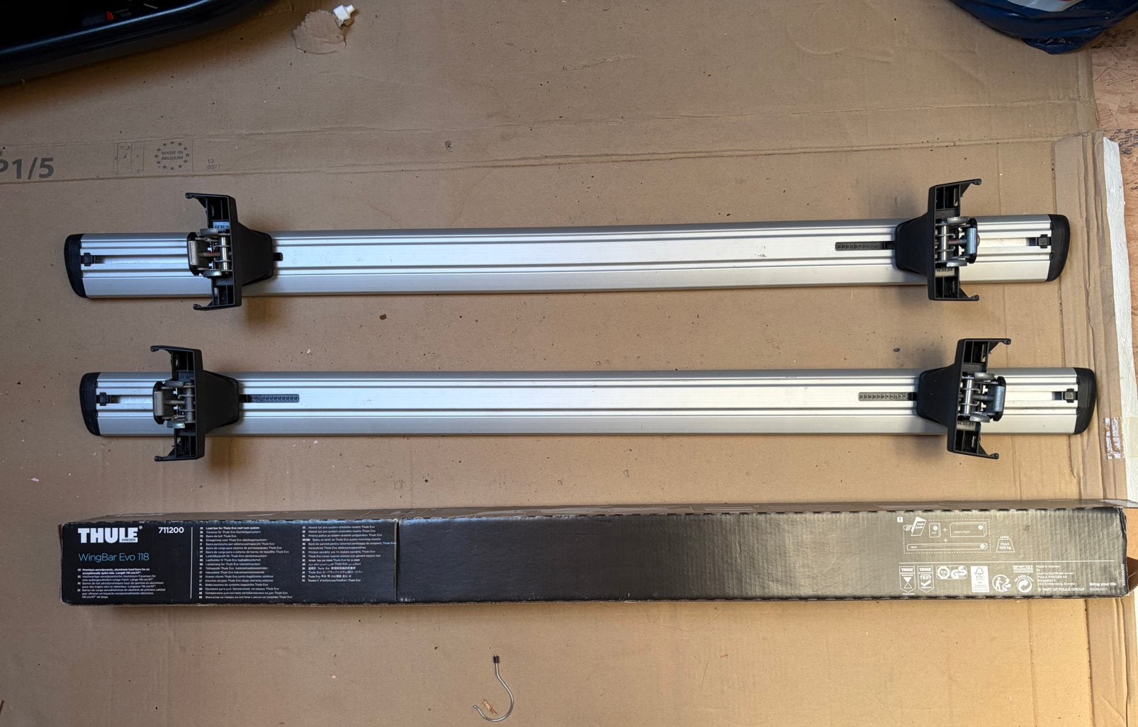 WingBar Evo 118 THULE, Enlèvement, Comme neuf
