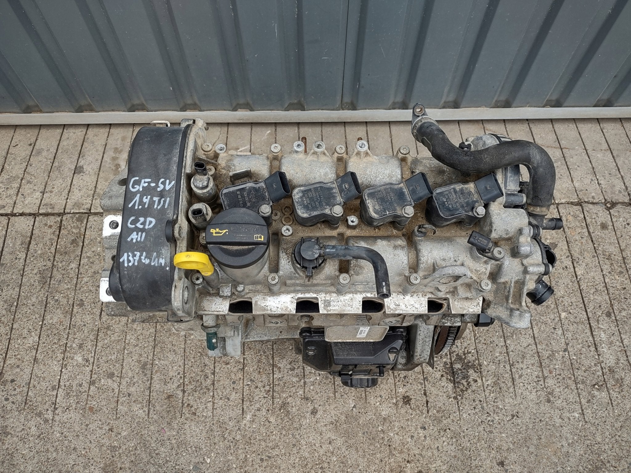 Moteur CZDA Nu SHARAN VW SCIROCCO SEAT YETI JETTA LEON, Auto-onderdelen, Verzenden, Gebruikt, Overige automerken
