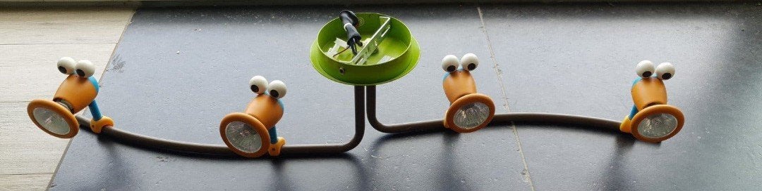 Philips MyKidsRoom Birdey plafondlamp - 4 spots, Kinderen en Baby's, Ophalen, Zo goed als nieuw, Ophangbaar, Meerkleurig