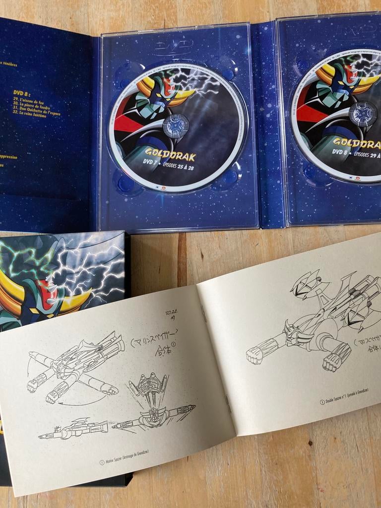 Goldorak complete dvd box, Europees, Tekenfilm, Alle leeftijden, Boxset