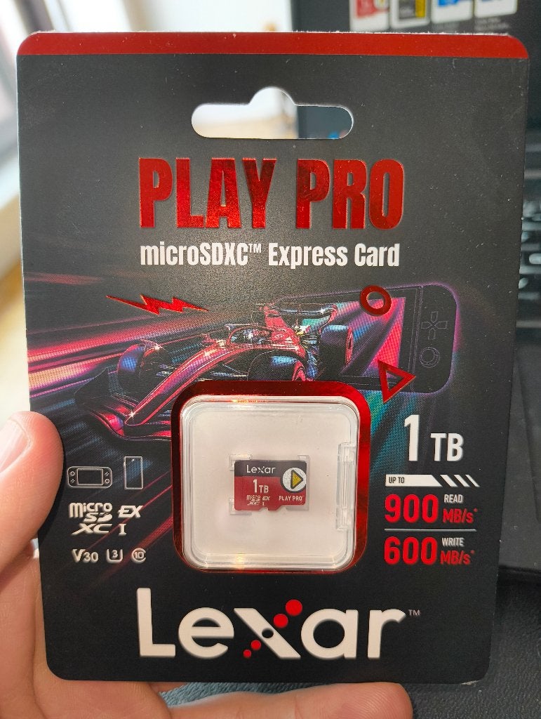 1Tb Lexar Play Pro microSDXC, Computers en Software, Overige Computers en Software, Ophalen of Verzenden, Nieuw