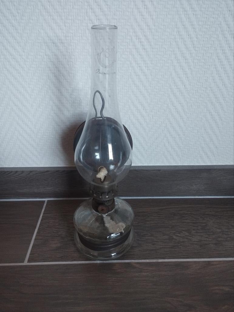 Olielamp in glas (Turks), Ophalen