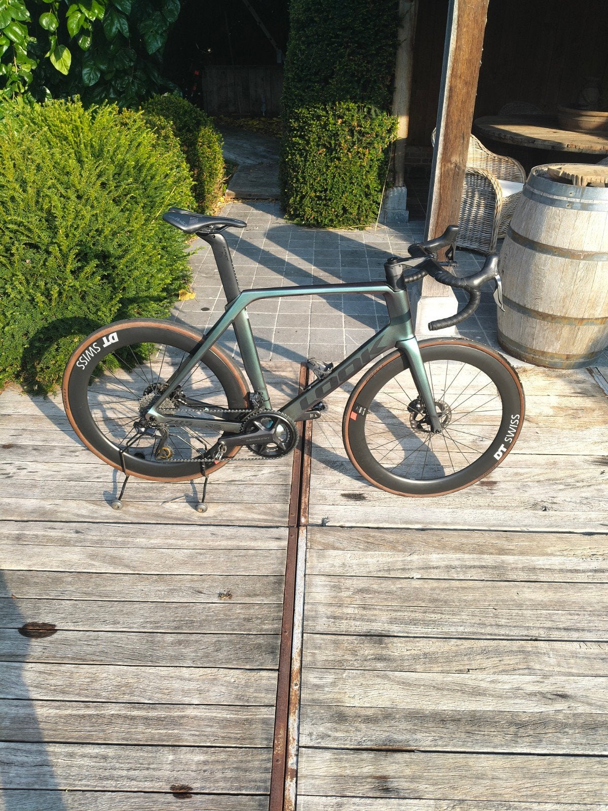 Racefiets, Ophalen