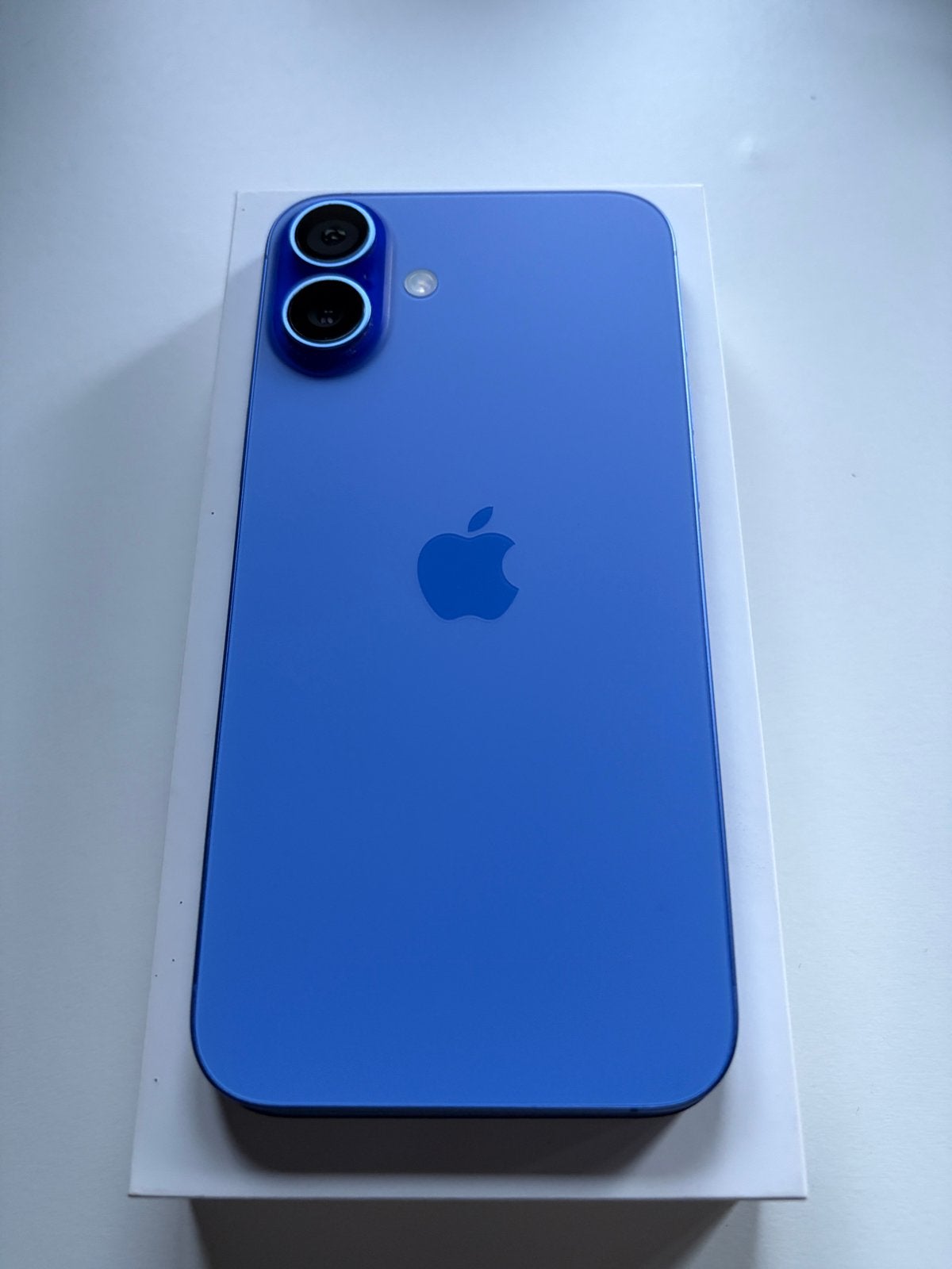 iPhone 16 Plus 128GB in Perfecte staat 92% batterij, 128 GB, Blauw, IPhone 16 Plus, Zo goed als nieuw