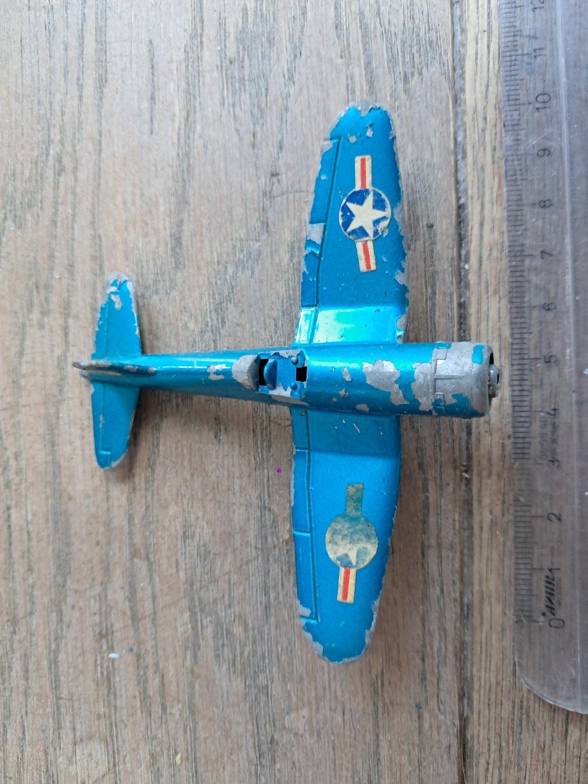 Vliegtuigje Matchbox, Corsair F4U, Ophalen of Verzenden, Gebruikt