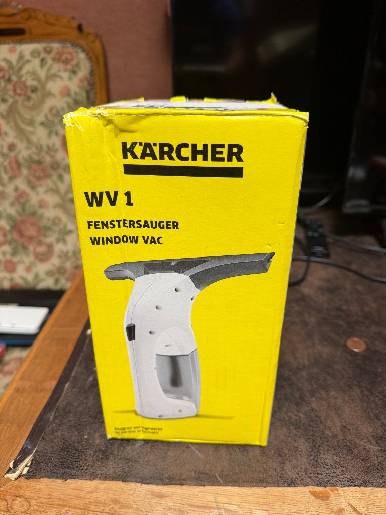 Kärcher NETTOYEUR DE VITRES À BATTERIE WV 1 COMPACT CARE+, Electroménager, Enlèvement, Neuf, Nettoyeur à vapeur