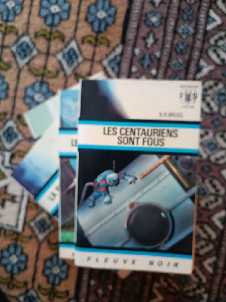 5 livres d'anticipation collection "Fleuve noir", Enlèvement, Divers auteurs