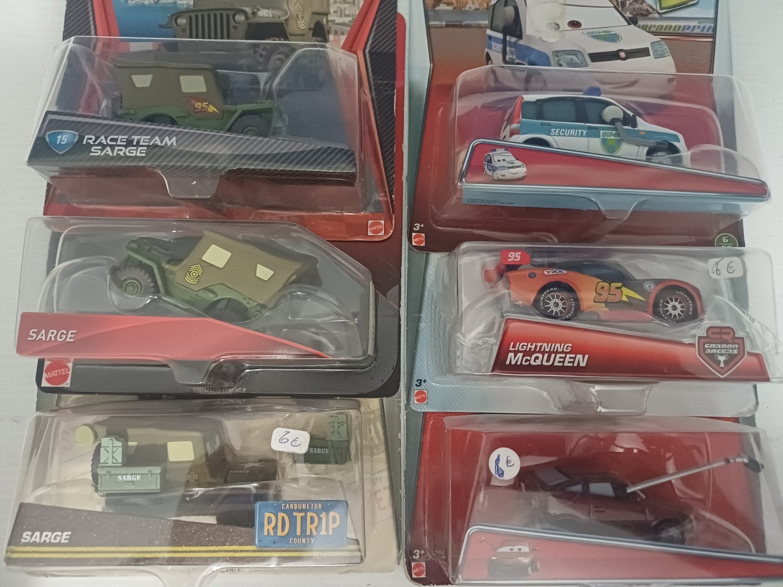 Cars autootjes nieuw 6eur, Ophalen of Verzenden, Nieuw