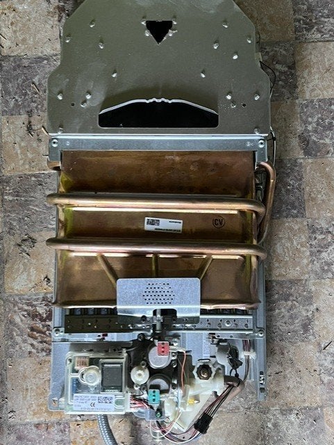 boiler, Ophalen, Gebruikt, Aardgas, Boiler