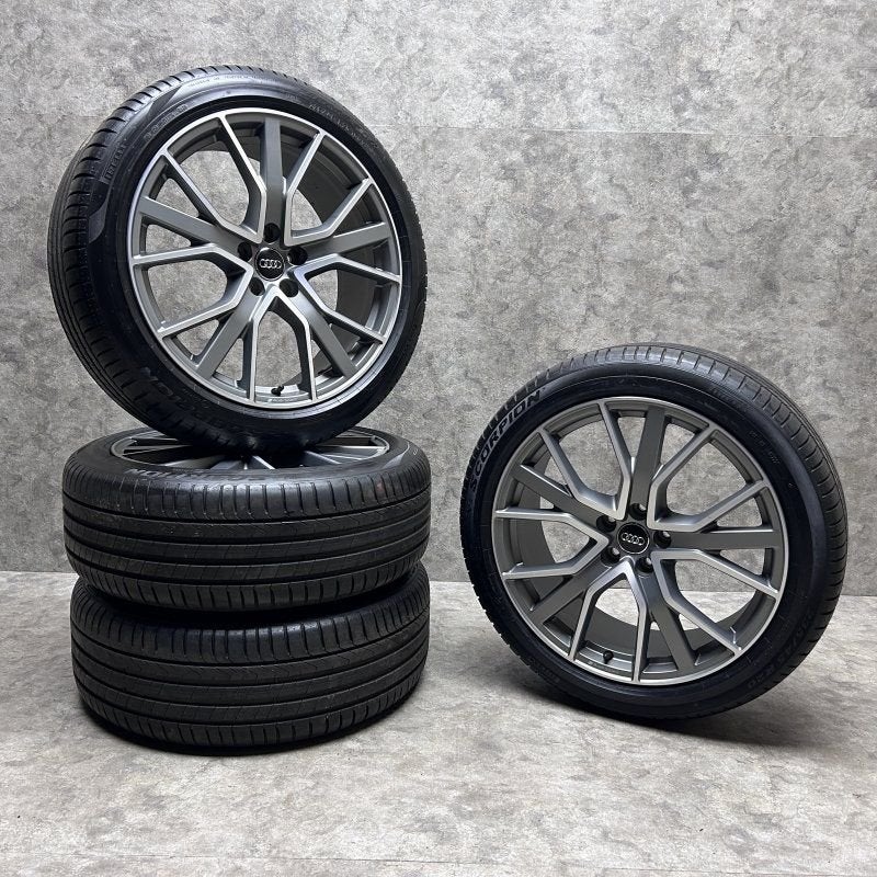 20 inch originele Audi Sport velgen + zomerbanden Audi Q3, Gebruikt, -, -, Banden en Velgen