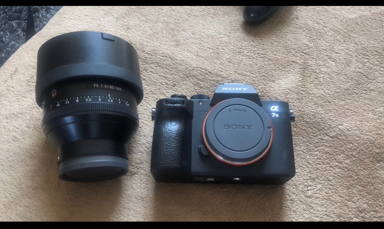Sony A7 III + Objectif + stabilisateur, Stabilisation d'image, Caméra cinéma, Batterie, Enlèvement