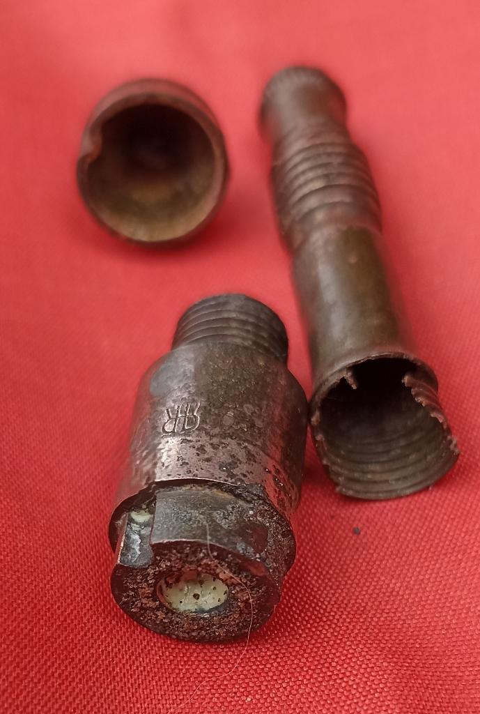 Allumeur inerte  pionnier Allemand Zündschnuranzünder 29 ww2, Verzenden, Landmacht, Hulzen of Bodemvondsten