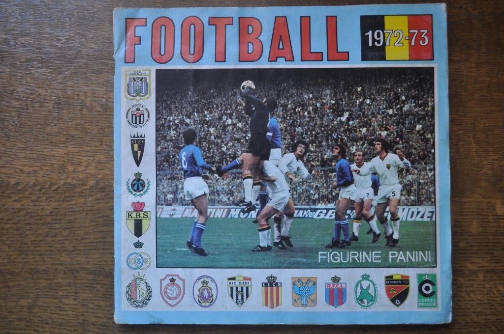 PANINI COMPLEET ALBUM FOOTBALL 1972/73, Enlèvement ou Envoi, Utilisé, Plusieurs autocollants