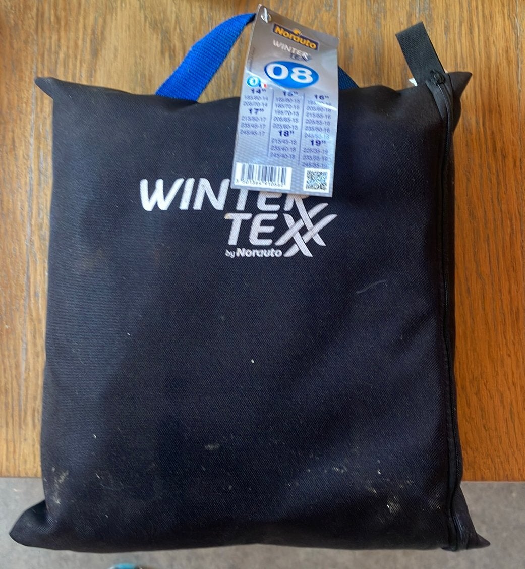 Sneeuwkousen voor auto, Ophalen, Zo goed als nieuw
