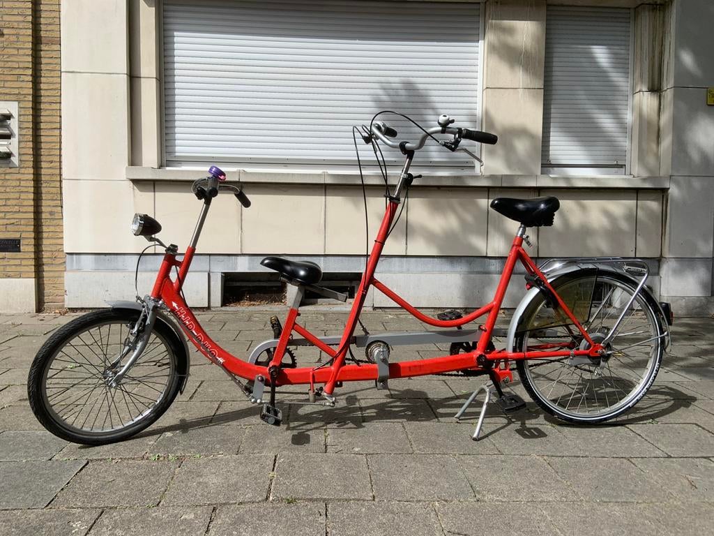 HDJ tandem ouder/kind, Fietsen en Brommers, Ophalen, Gebruikt, Minder dan 10 versnellingen
